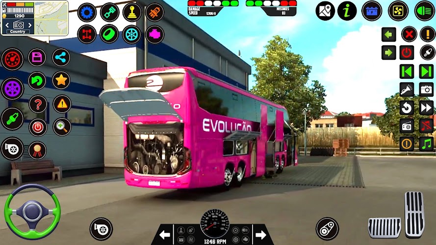 Indian Coach Bus Driving Game Screenshot 24