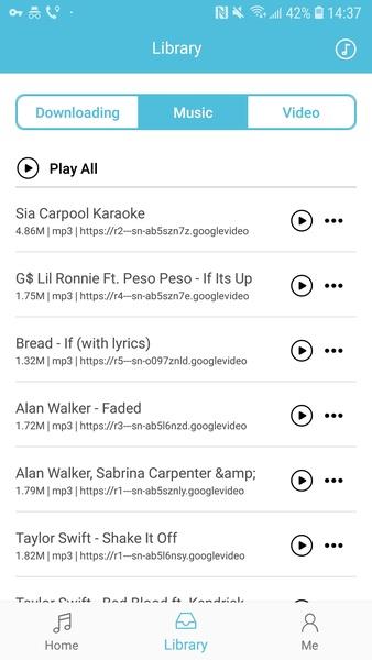 Doremi Music Downloader Screenshot 2