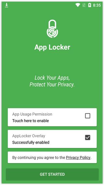 App Locker Screenshot 1