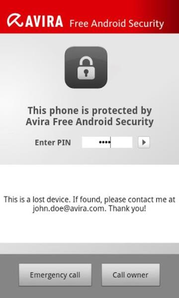 Avira Free Android Security Screenshot 1