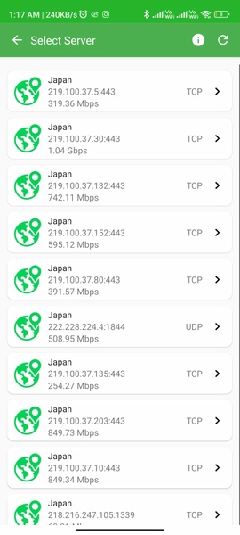 TRUE VPN Screenshot 2