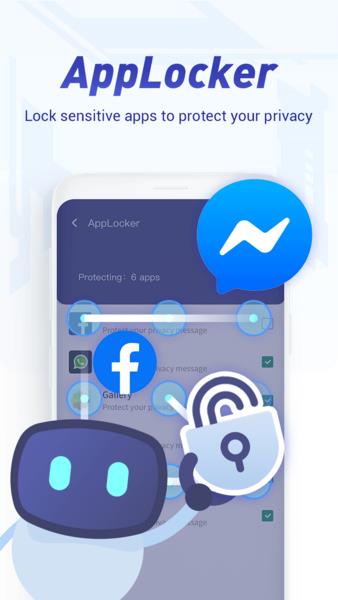 iClean - Phone Booster, Virus Cleaner, Master Screenshot 6