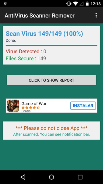 AntiVirus Scanner Remover Screenshot 3