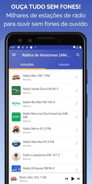 Rádios do Amazonas (AM/FM) Screenshot 3
