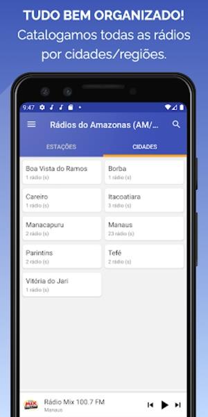 Rádios do Amazonas (AM/FM) Screenshot 2
