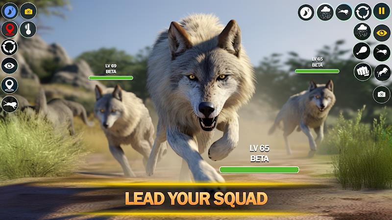 Wolf Simulator: Wild Wolf Game Screenshot 7