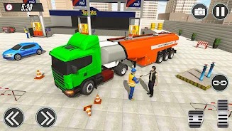 Oil Truck Simulator Truck Game Screenshot 2