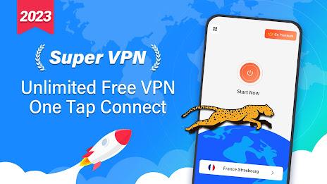 Super VPN - Secure VPN Proxy Screenshot 1