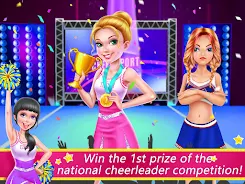 Cheerleader Games Girl Dance Screenshot 1
