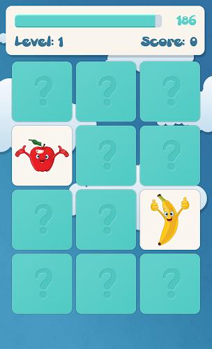 Fruits Memory Game for kids Screenshot 3