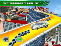 Roof Jumping Car Parking Games Screenshot 15