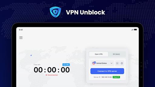 VPN Unblock – smart dns+ proxy (MOD) Screenshot 1