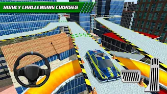 Roof Jumping Car Parking Games Screenshot 12