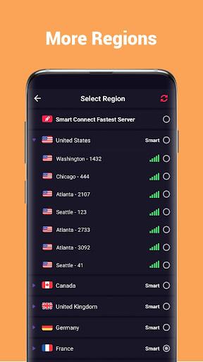 VPN Inf - Security Fast VPN (MOD) Screenshot 16