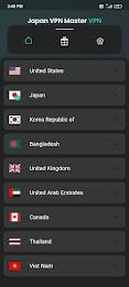 Japan VPN Master - VPN Proxy Screenshot 3