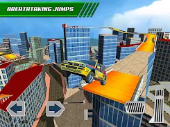 Roof Jumping Car Parking Games Screenshot 1