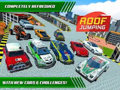 Roof Jumping Car Parking Games Screenshot 6