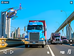 US Police Car Transporter Game Screenshot 3