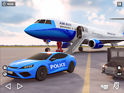 US Police Car Transporter Game Screenshot 13