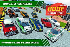 Roof Jumping Car Parking Games Screenshot 11