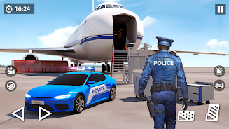 US Police Car Transporter Game Screenshot 9