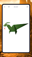 How to make origami dinosaurs Screenshot 6