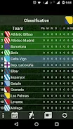 Table Spanish League Screenshot 1
