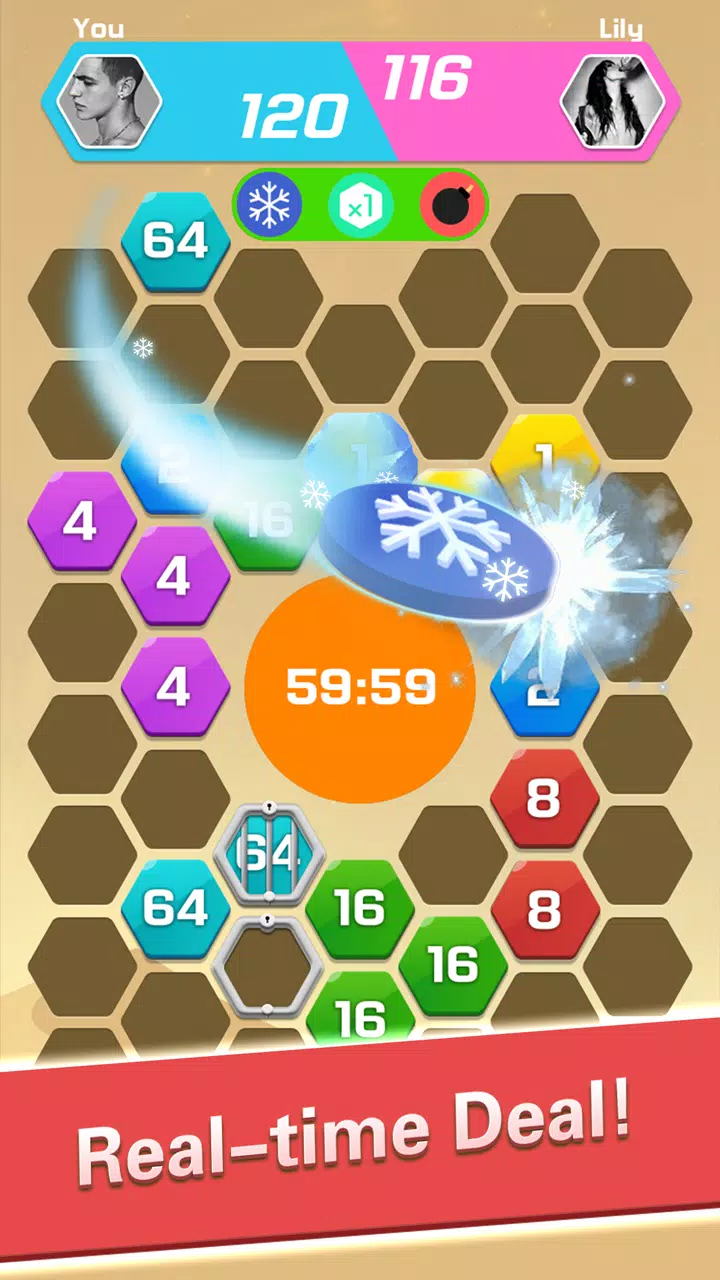 Merge Block Puzzle - 2048 Hexa Screenshot 3