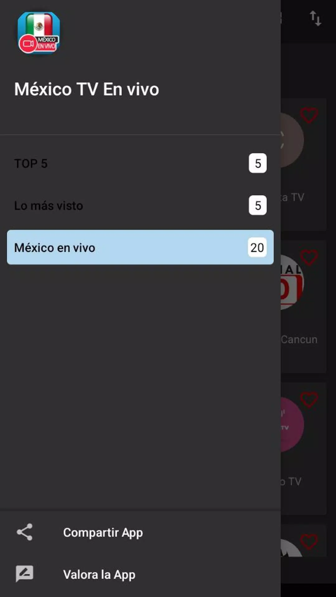 México TV En vivo Screenshot 2