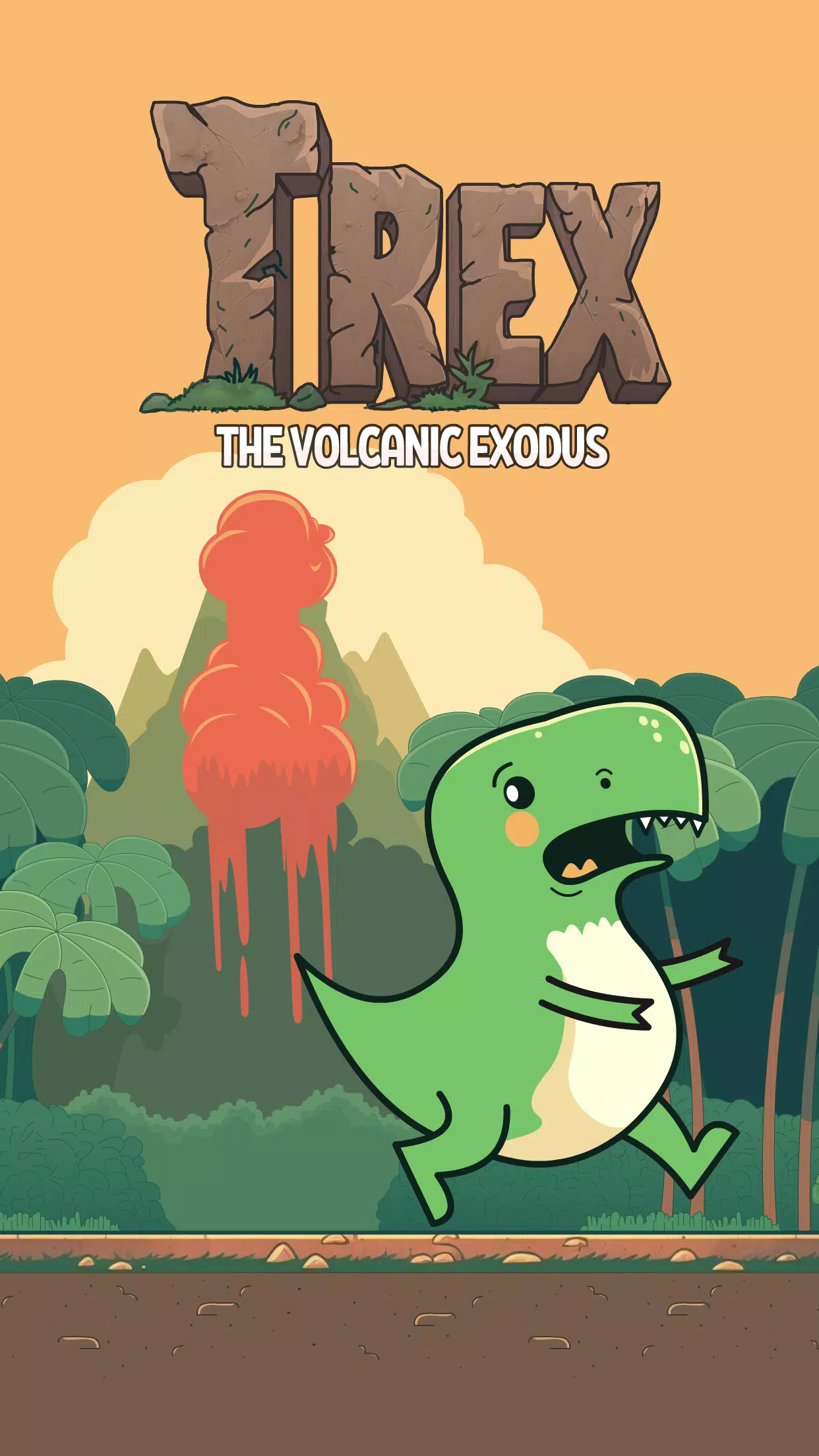 T-REX: Volcanic Exodus Screenshot 1
