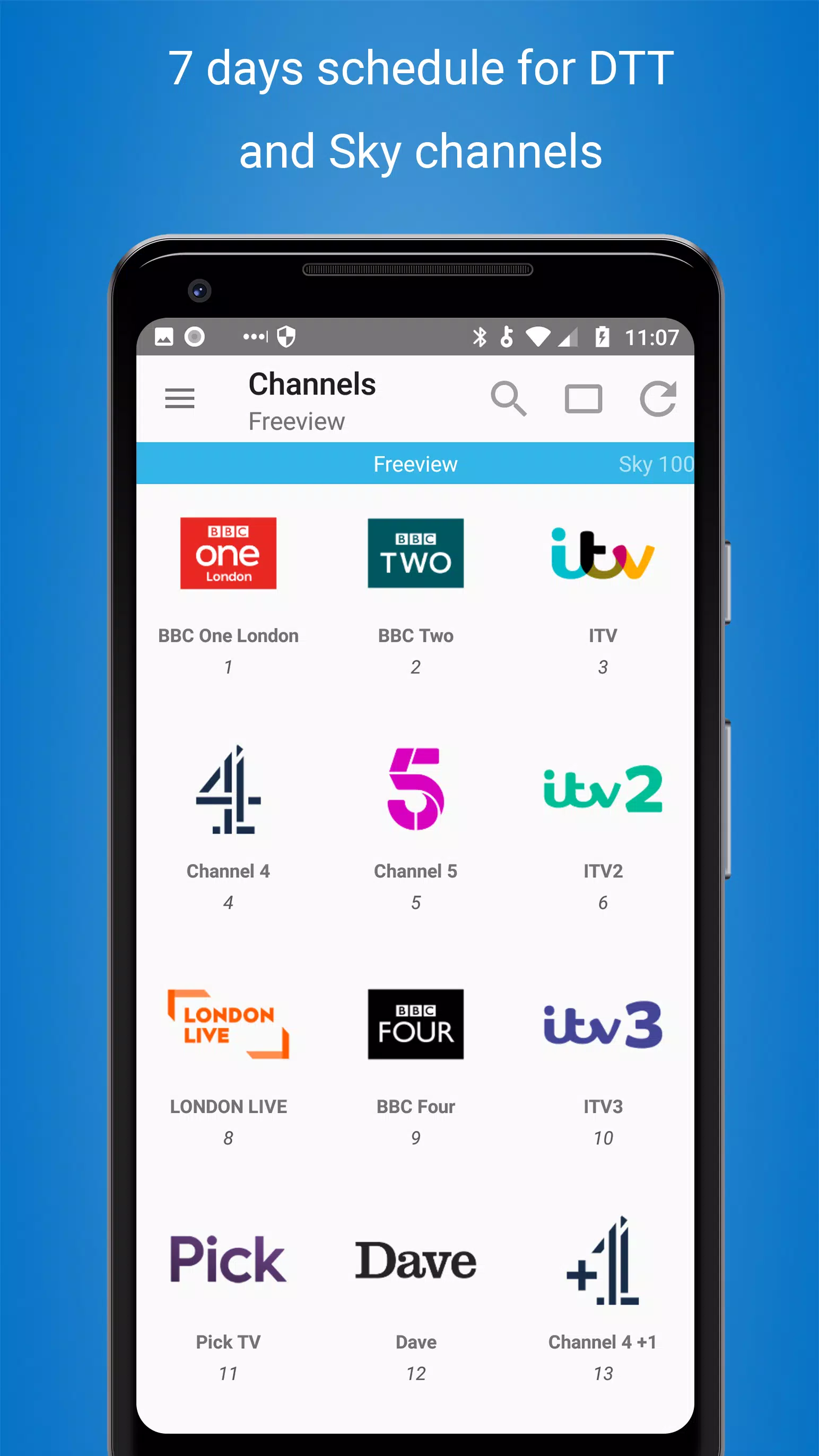 TV Listings Guide UK Cisana TV Screenshot 2
