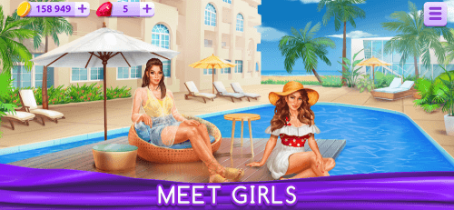 Girls & City: Spin The Bottle Mod Screenshot 1