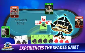Spades: Bid Whist Classic Game Screenshot 11