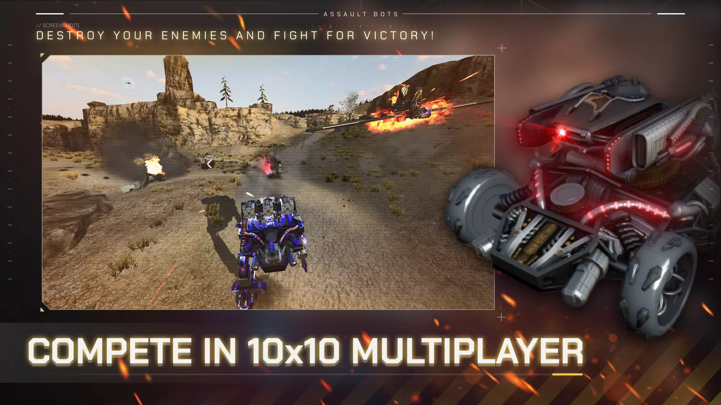Assault Bots: Multiplayer Screenshot 1
