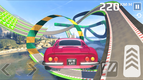 GT Car Stunts 3D Mod Screenshot 4