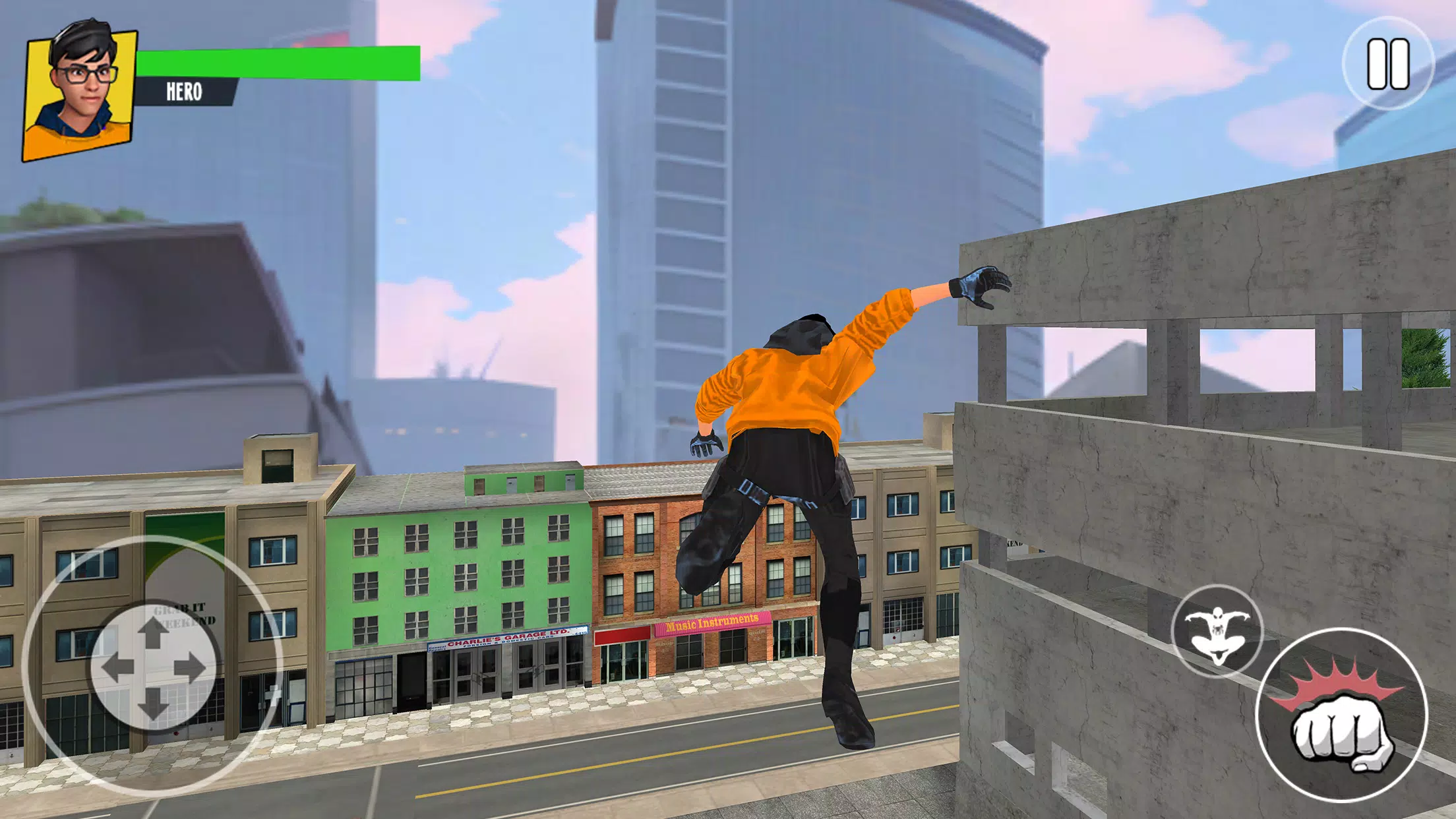 Spider Hero Rope Fighting Game Screenshot 3