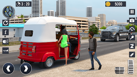 Rickshaw Driver Tuk Tuk Game Screenshot 2