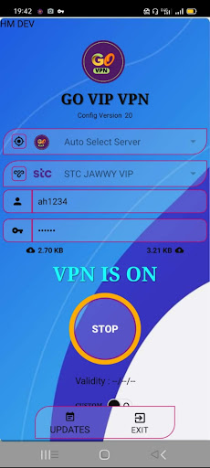 GO VIP VPN Screenshot 2