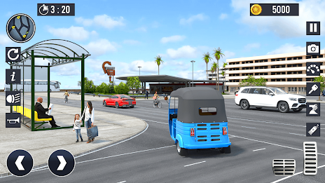 Rickshaw Driver Tuk Tuk Game Screenshot 1