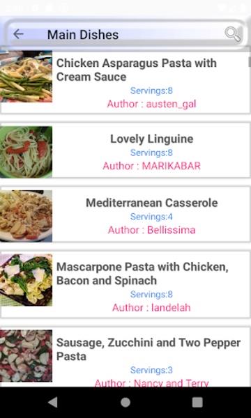 Italian Meal Recipes Screenshot 9