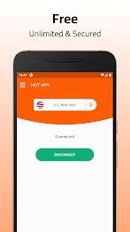 HOT VPN - Secure VPN Proxy Screenshot 2
