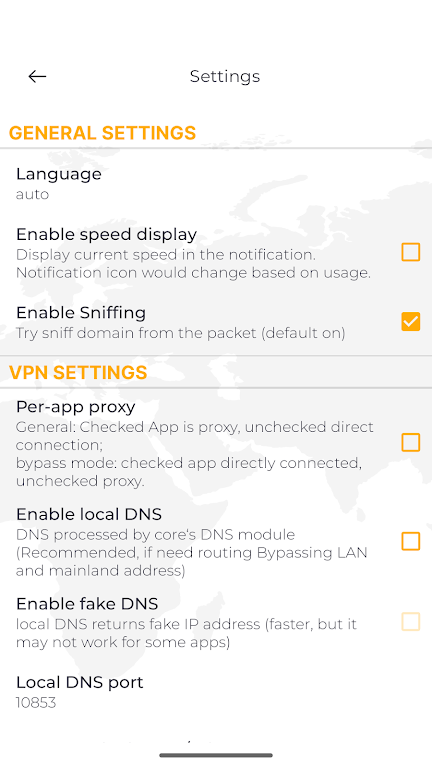Node VPN Screenshot 1