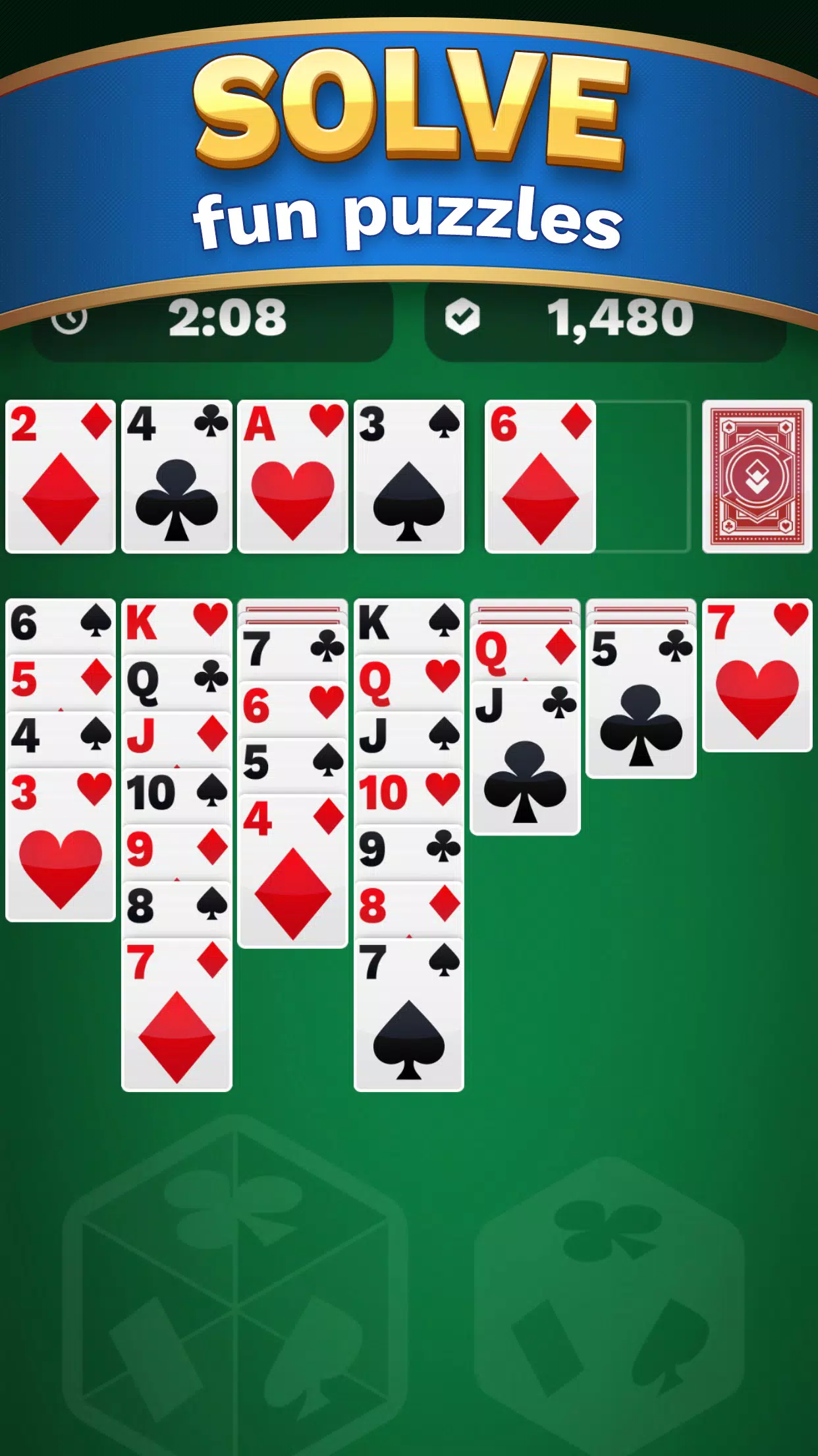 Solitaire Cube: Single Player Screenshot 2