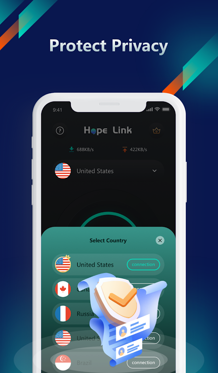 Hopelink VPN Screenshot 1