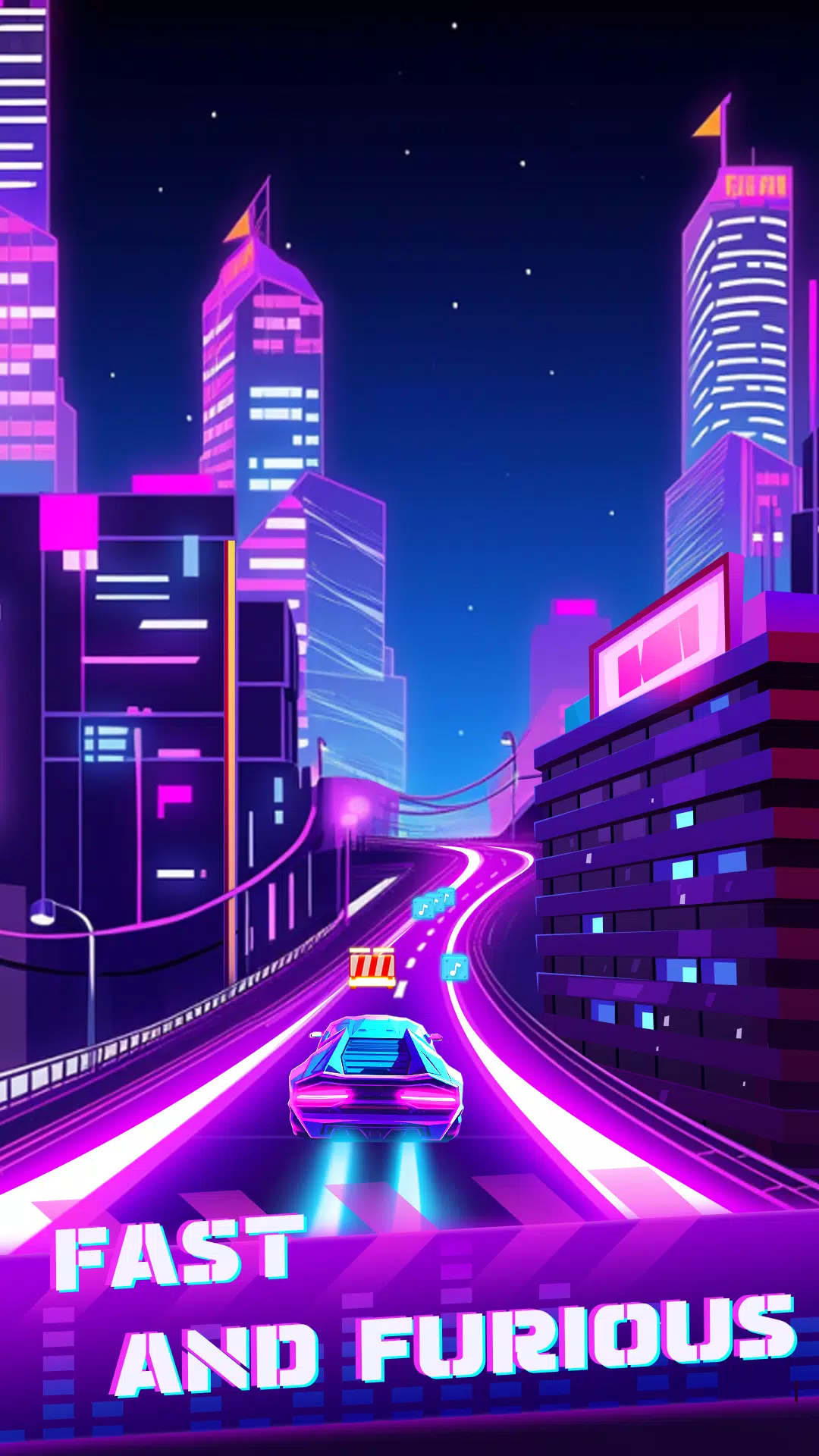 Magic Racing Car: EDM Music Screenshot 1