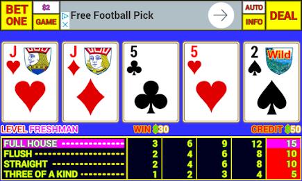 Ax Video Poker Screenshot 2