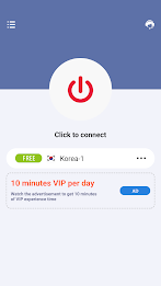 VPN Korea - KR VPN Master Screenshot 1