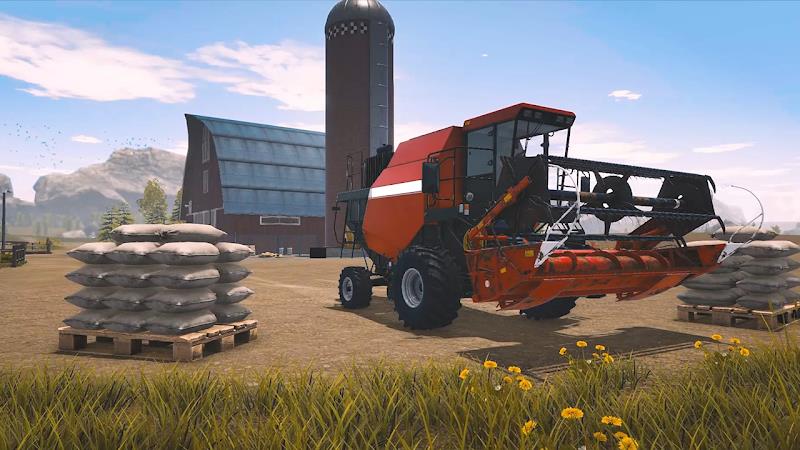 Village Driving Tractor Games Screenshot 11