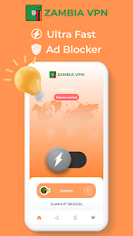 Zambia VPN - Private Proxy Screenshot 2