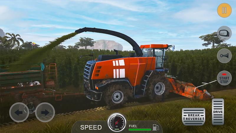 Village Driving Tractor Games Screenshot 17